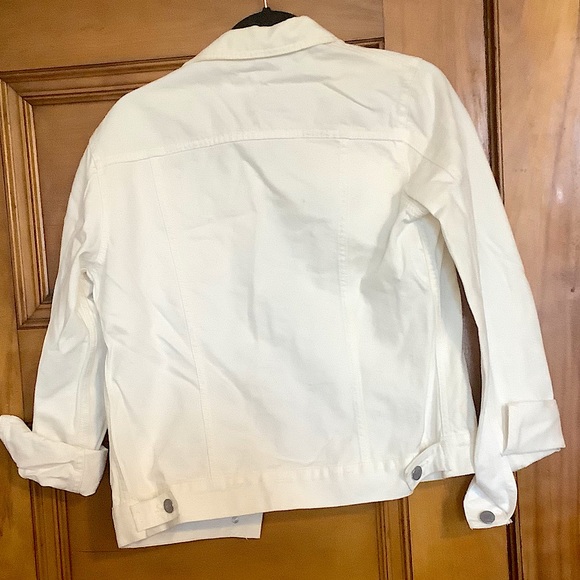 Marine Layer White jean jacket 🌸 SHIPS FREE - Picture 5 of 5